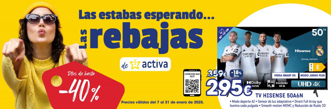 ACTIVA - REBAJAS ENERO 2