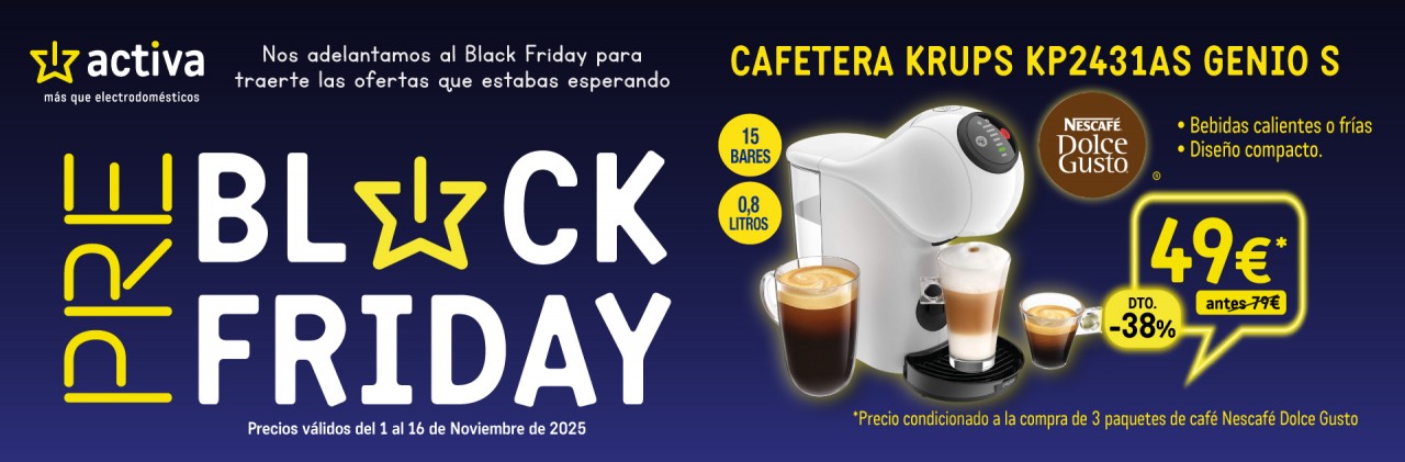 ACTIVA PREBLACK 2025 CAFETERA