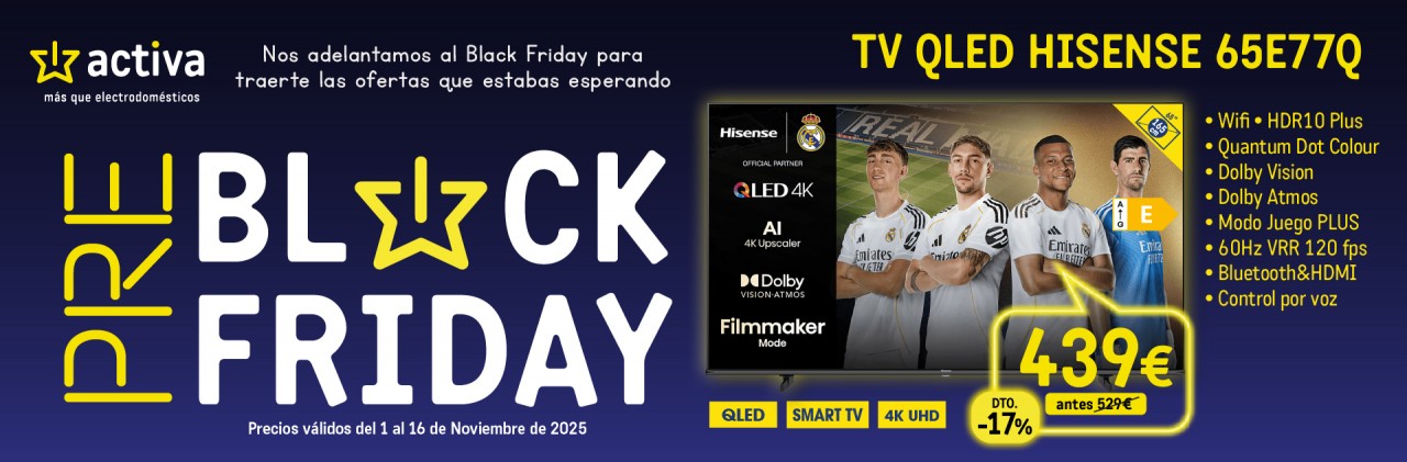ACTIVA PREBLACK 2025 TV