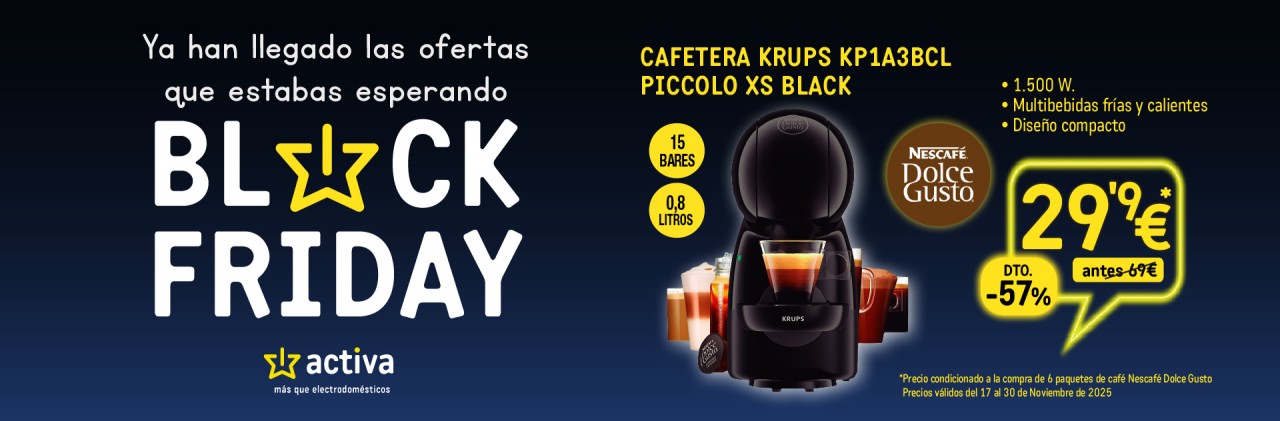 ACTIVA BLACK 2025 CAFETERA