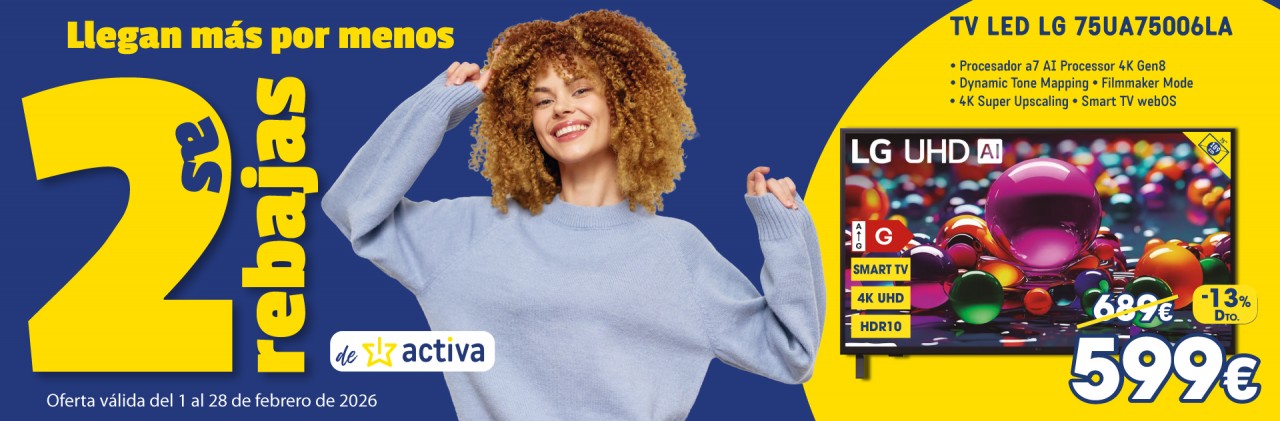 ACTIVA SEGUNDAS REBAJAS - LG