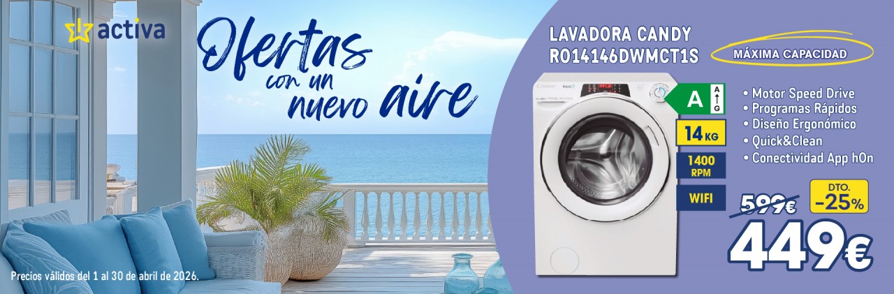 ACTIVA - PRIMAVERA - LAVADORA