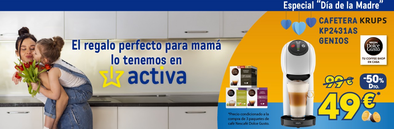 ACTIVA - DIA DE LA MADRE - CAFETERA
