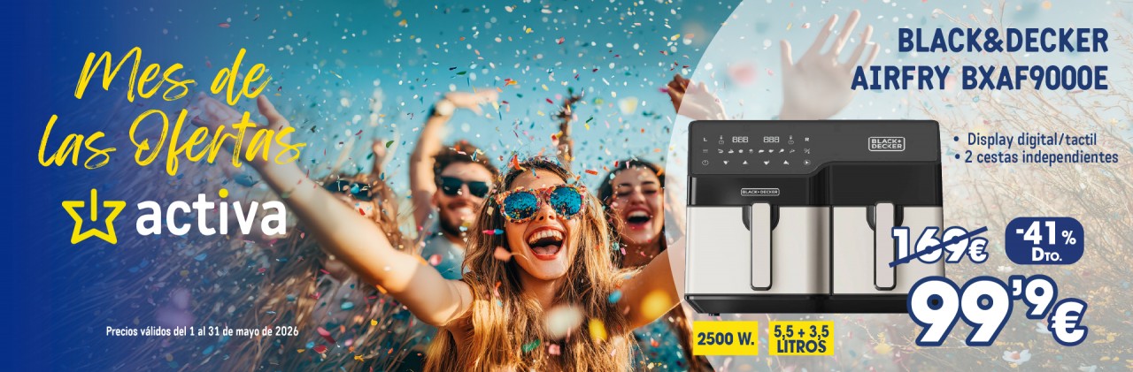 ACTIVA - MES DE LAS OFERTAS - MAYO 26 - AIRFRY
