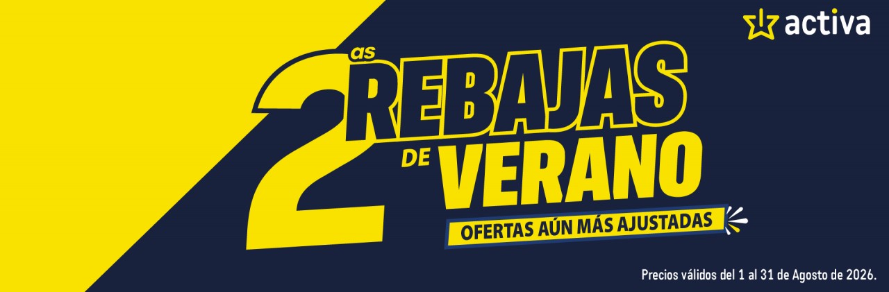 ACTIVA - 2AS REBAJAS - AGOSTO 26 - GENERAL