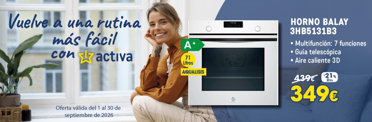 ACTIVA - VUELTA A LA RUTINA - SEPT. 26 - HORNO